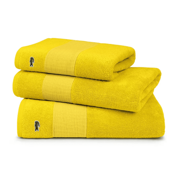 LACOSTE L LECROCO Jaune - пешкир