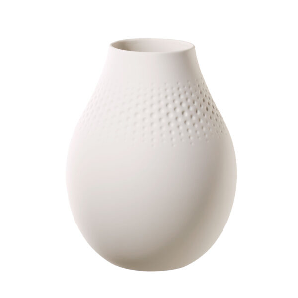 Villeroy & Boch Collier Perle – вазна, бела, 20,4 cm