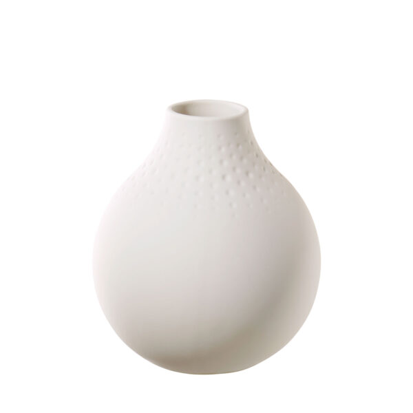 Villeroy & Boch Collier Perle – вазна, бела, 12,3 cm