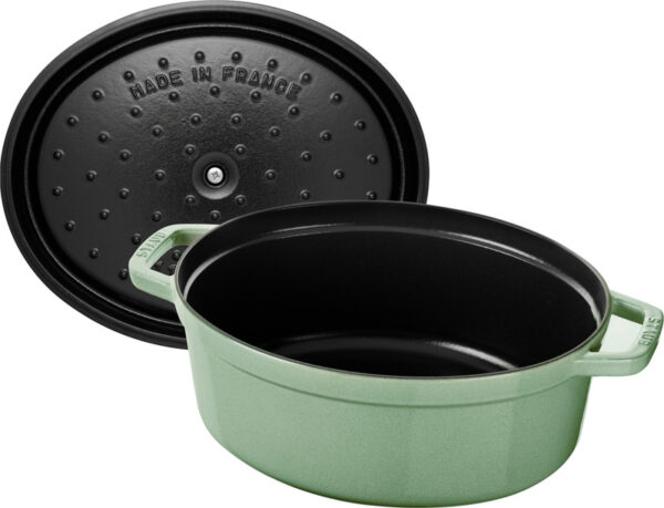 Staub La Cocotte - тенџере, 29 см, saeg green - слика 2