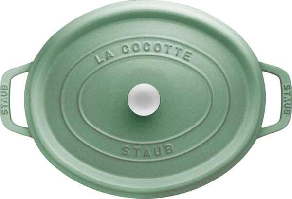 Staub La Cocotte - тенџере, 31 см, sage green - слика 2