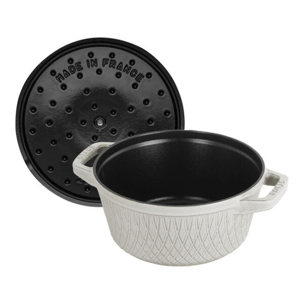 Staub La Cocotte twister – тенџере, 20 см, white truffle - слика 2