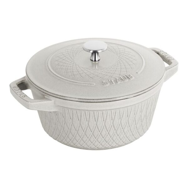 Staub La Cocotte twister – тенџере, 24 см, white truffle