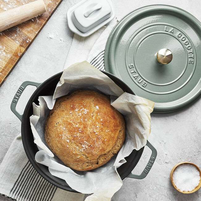 Staub La Cocotte – тенџере, 28 см, eucalyptus - слика 3