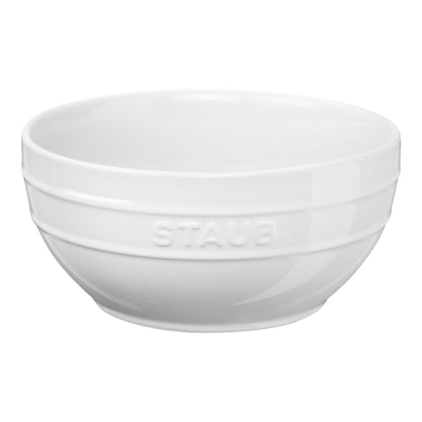 Staub, Ceramique Bowl – длабок сад 18см, White
