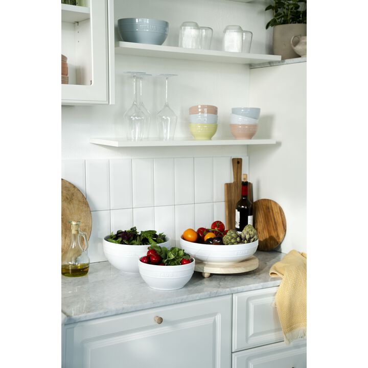 Staub, Ceramique Bowl – длабок сад 18см, White