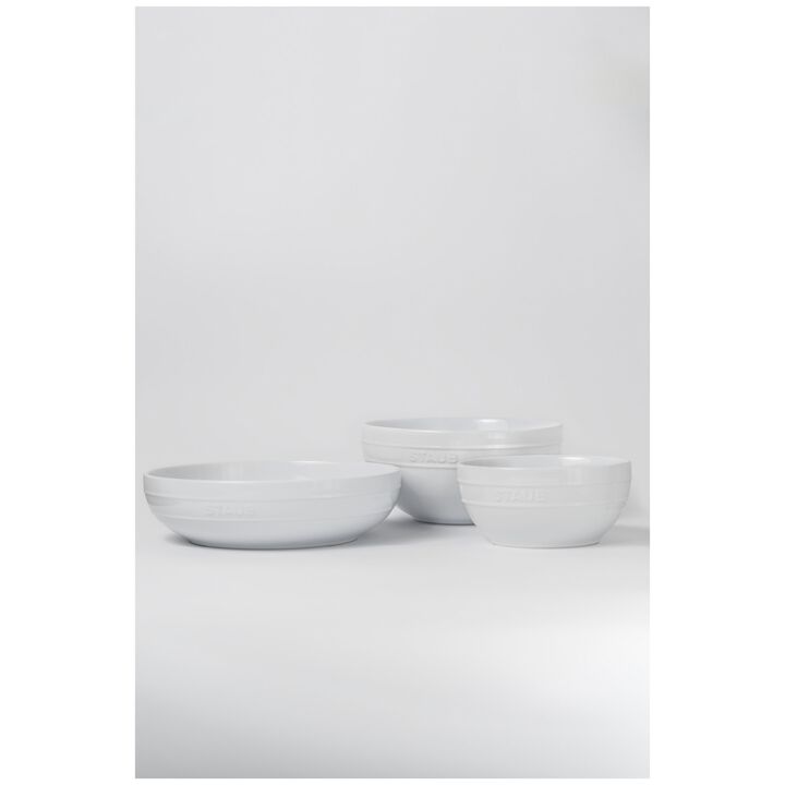 Staub, Ceramique Bowl – длабок сад, 24см, White