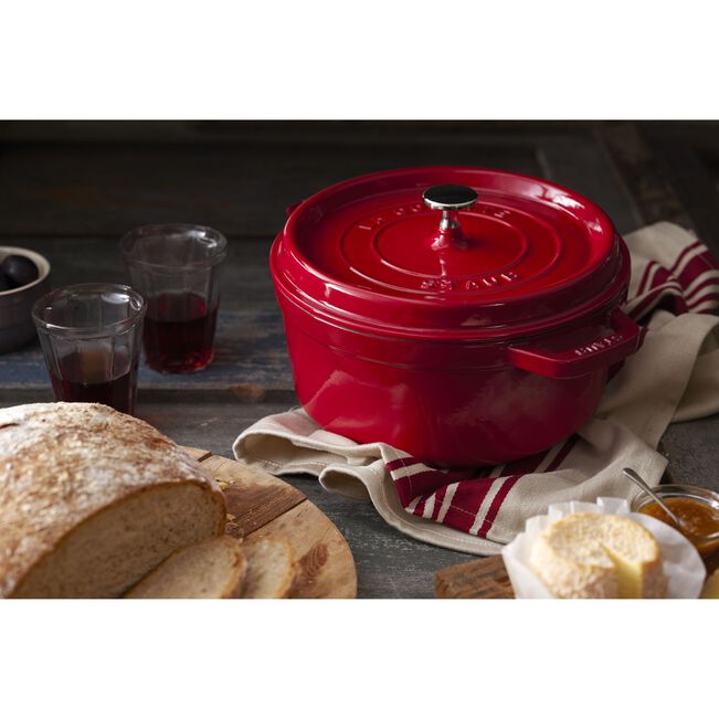 Staub La Cocotte – тенџере, 24 см, cherry - слика 3