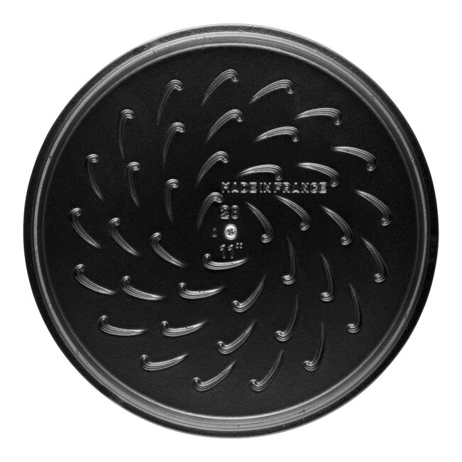 Staub Braisers - сад за готвење, 24 см, cherry - слика 2