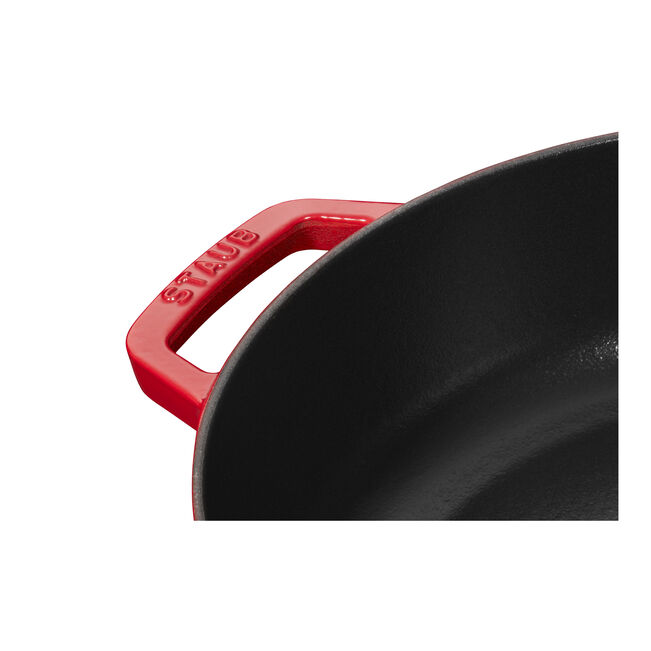 Staub Braisers - сад за готвење, 24 см, cherry - слика 3