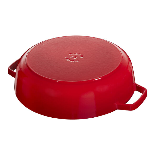 Staub Braisers - сад за готвење, 24 см, cherry - слика 5