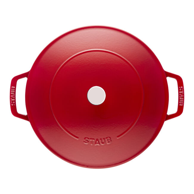 Staub Braisers - сад за готвење, 24 см, cherry - слика 6