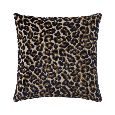 YVES DELORME LEOPARD Nuit - навлака за перница 45х45см