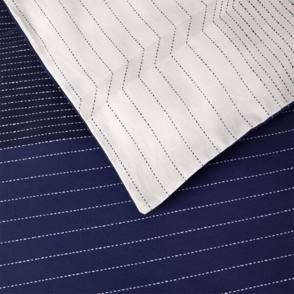 BOSS TENNIS STRIPES Navy - навлака за јорган - слика 2