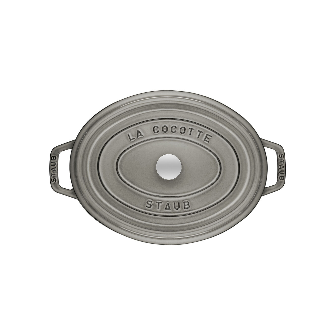 Staub La Cocotte - тенџере, 37 см, graphite grey - слика 2