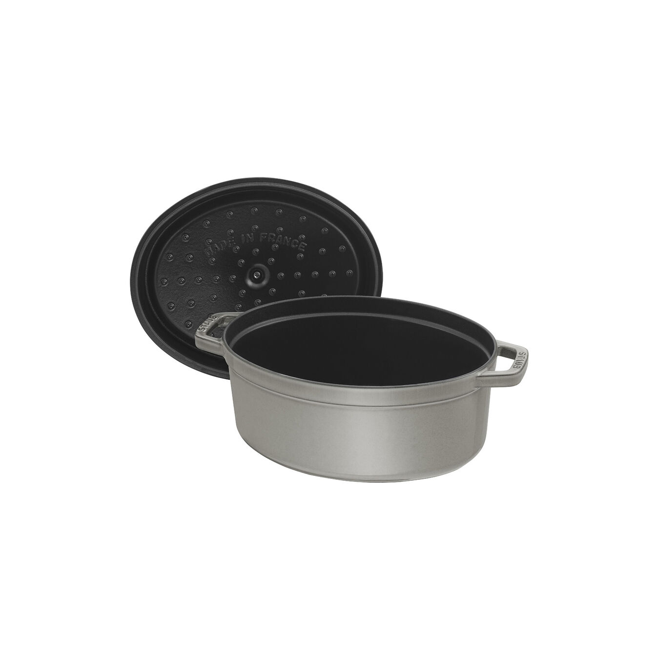 Staub La Cocotte - тенџере, 37 см, graphite grey - слика 4
