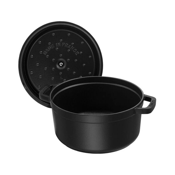 Staub La Cocotte – тенџере, 24 см црно - слика 2