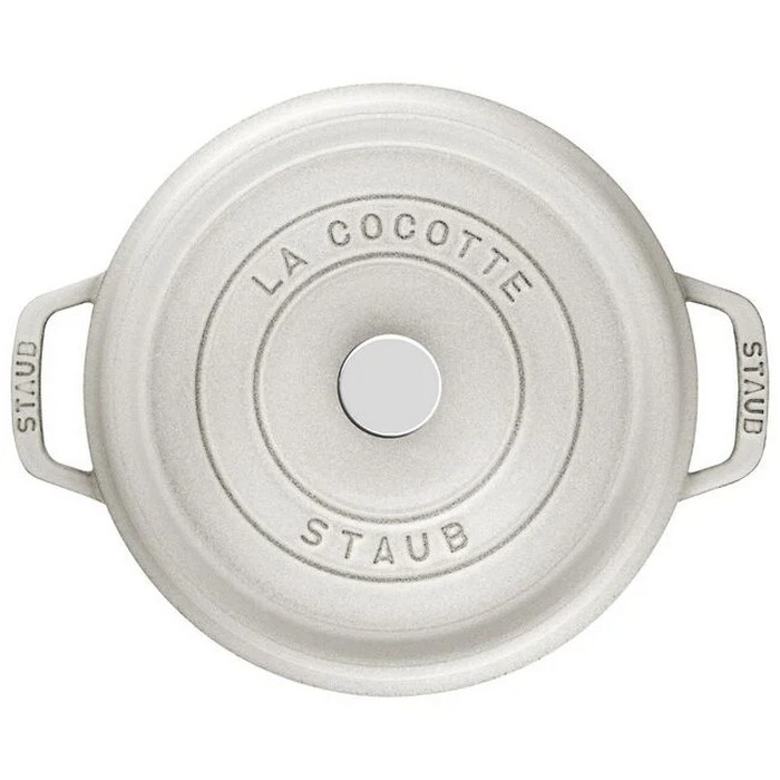 Staub La Cocotte - тенџере, 28 см, white truffle - слика 3