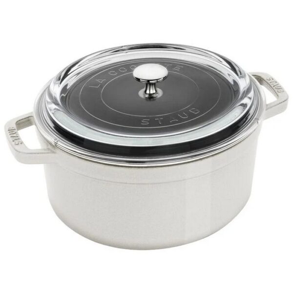 Staub La Cocotte - тенџере, 24 см, white truffle