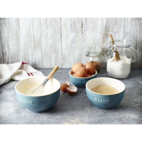 Staub, Ceramique – сет од 4 садови за готвење Ancient-Turquoise - слика 2