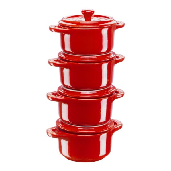 Staub, Ceramique - сет од 4 садови за готвење