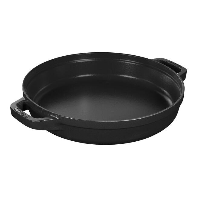 Staub Stackable set - 2 тенџериња и тава со капак, 24 см, black - слика 9