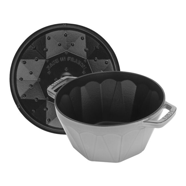Staub La Cocotte – тенџере, 22см, graphite-grey - слика 5