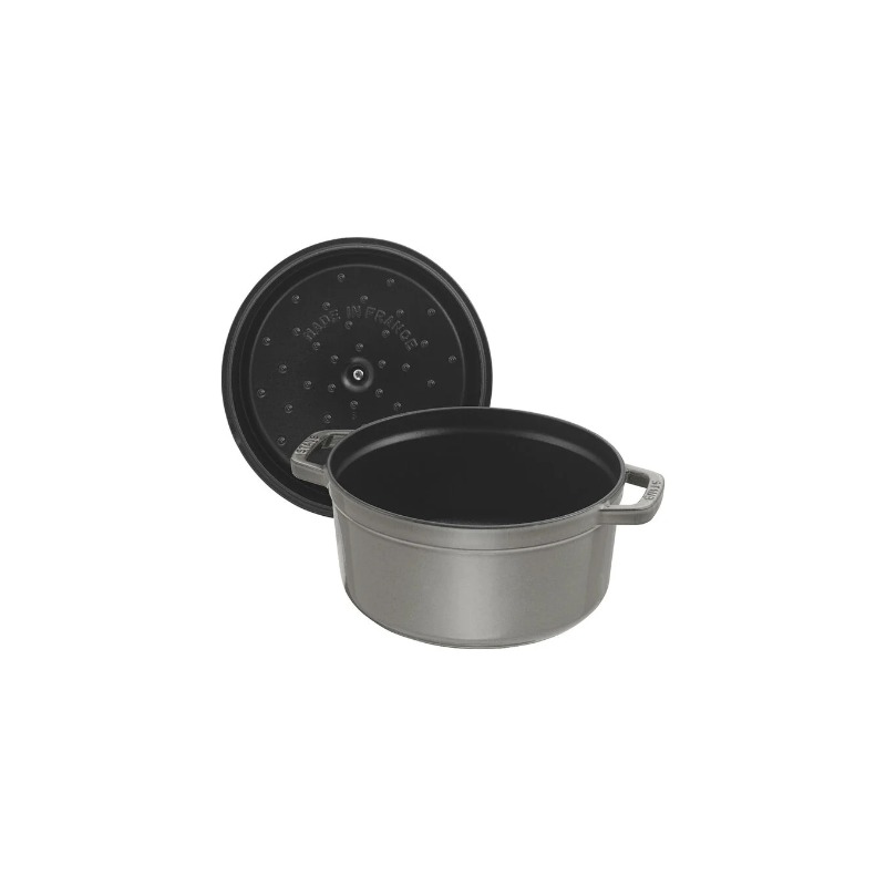 Staub La Cocotte - тенџере, 28 см, graphite grey - слика 4