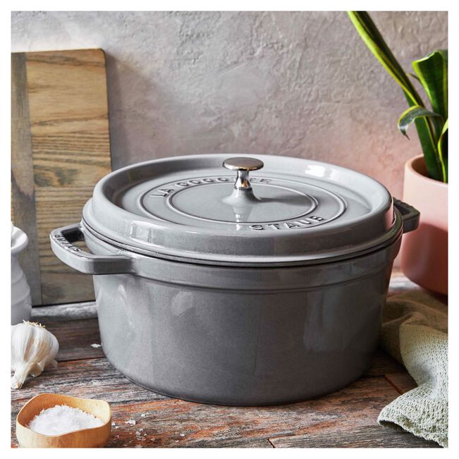 Staub La Cocotte – тенџере, 26см, graphite grey - слика 7