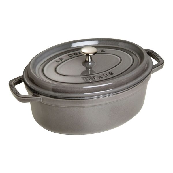 Staub La Cocotte - тенџере, 37 см, graphite grey
