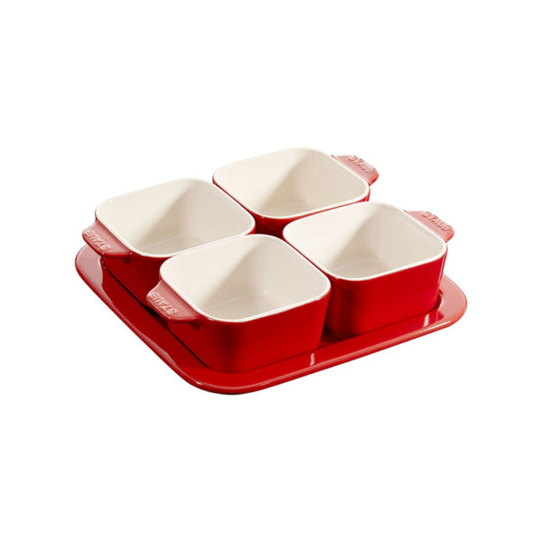 Staub Ceramique Appetiser set - сет од 5 садови за сервирање