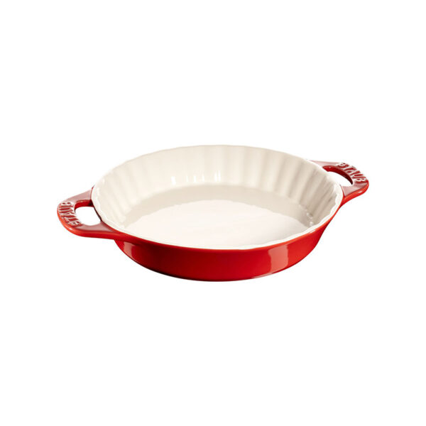 Staub Ceramic Pie dish - сад за готвење, 28 см, cherry