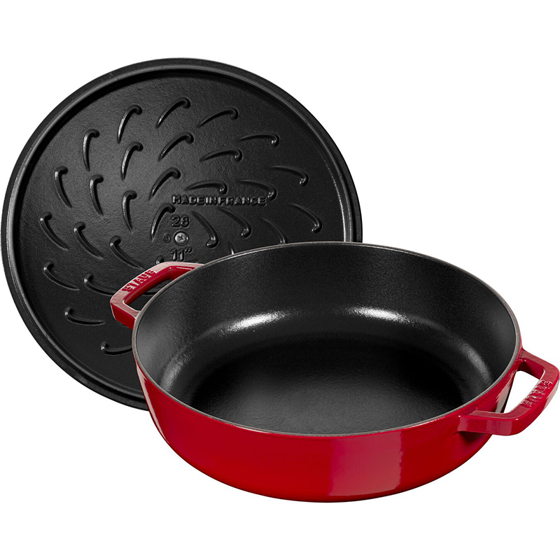 Staub Braisers - сад за готвење, 28 см - слика 2