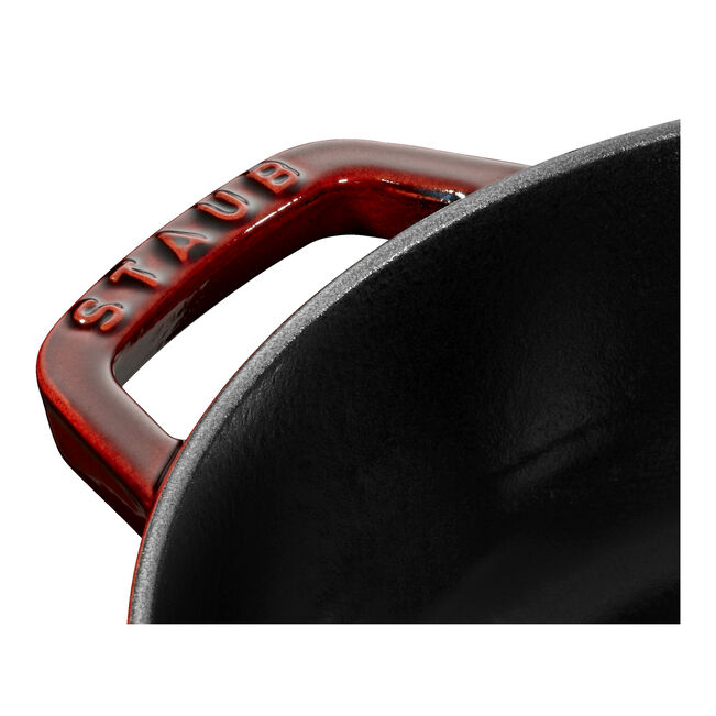 Staub Braisers – сад за готвење, 24 см, grenadine red - слика 4
