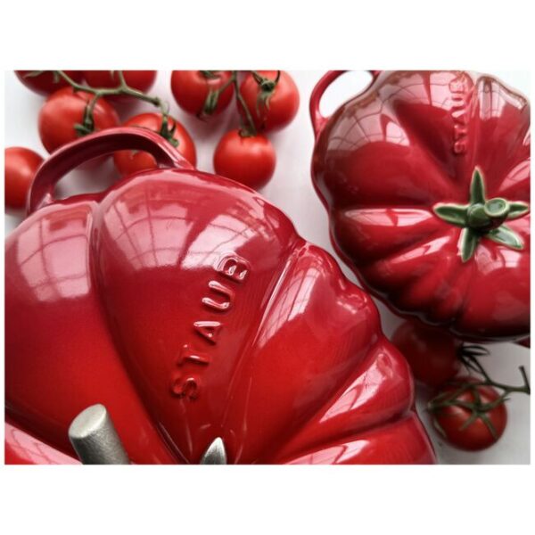 Staub Tomato Cocotte - тенџере 25см - слика 2