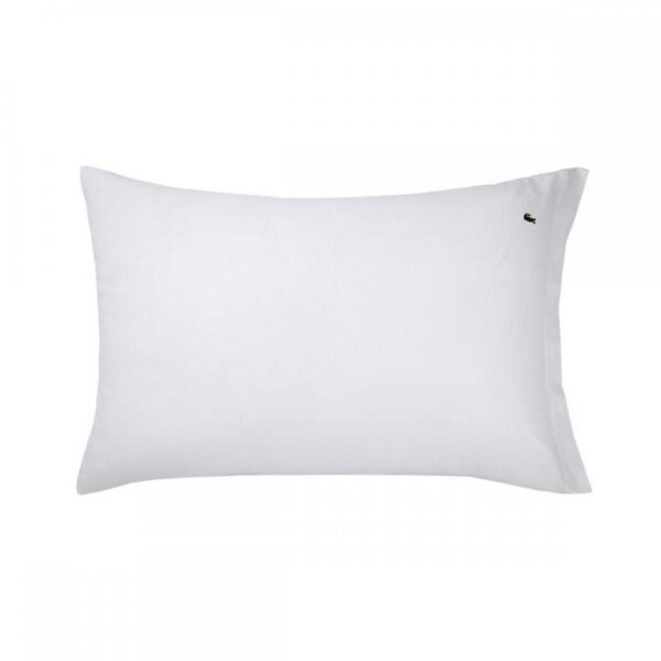 LACOSTE L SOFT Blanc - навлака за перница 50х75