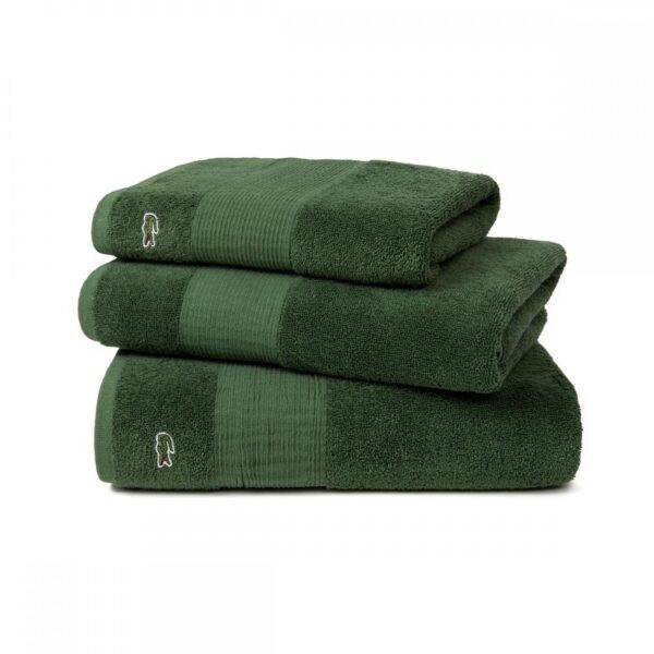 LACOSTE L LECROCO Vert – пешкир