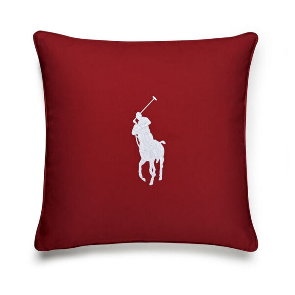 RALPH LAUREN PONY Red/White - декоративна навлака 050х050