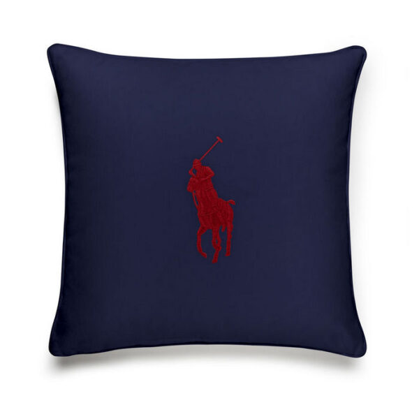RALPH LAUREN PONY Navy/Red - декоративна навлака 050х050