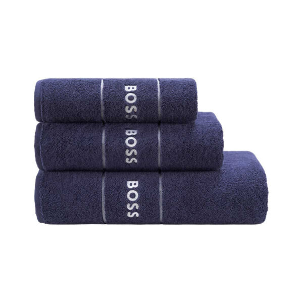BOSS PLAIN Navy – пешкир
