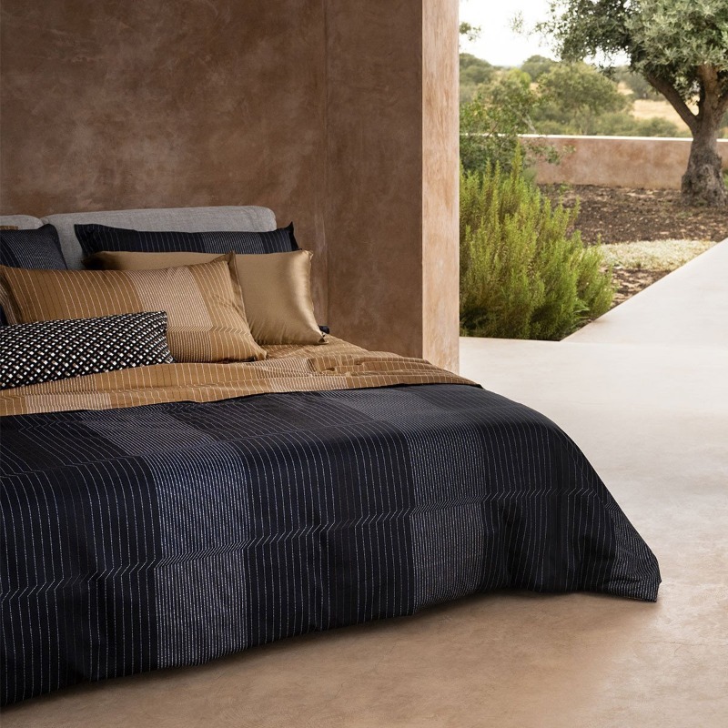 BOSS TENNIS STRIPES Black - постелнина