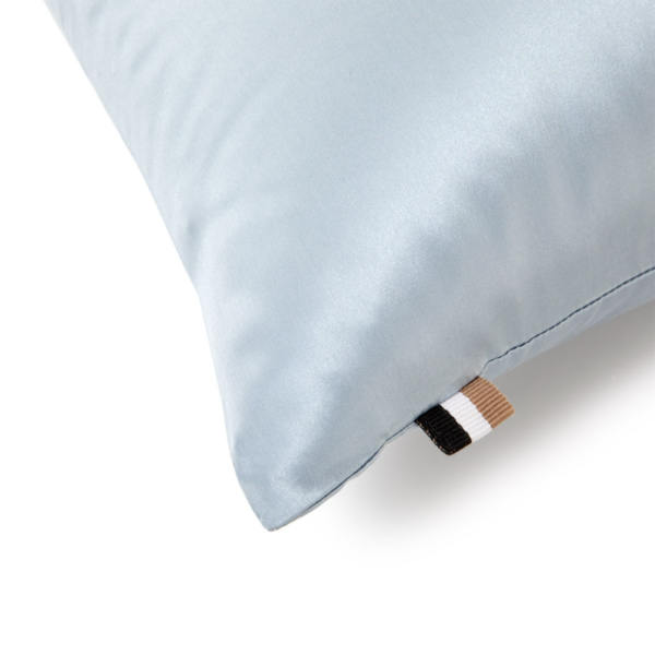 BOSS SILK SHAM Blue grey - навлака за перница 50х75 - слика 2
