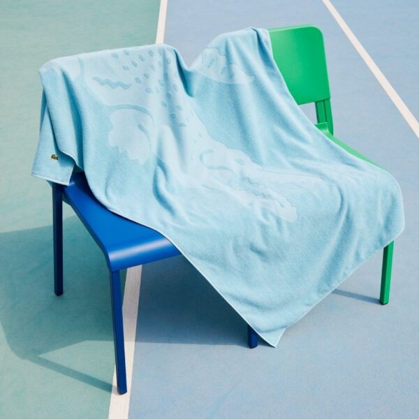 LACOSTE L SPORT Aqua - пешкир за на плажа 90х160 - слика 2